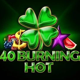 40 Burning Hot logo – Slots by Amusnet Interactive at Leprezone Casino