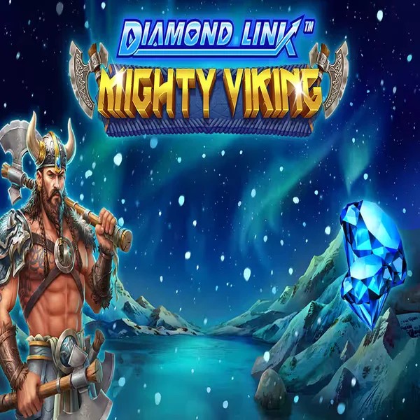 Slots logo of Diamond Link Mighty Viking from Greentube at Leprezone Casino